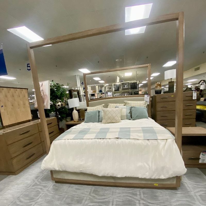 5pc Canopy King Bedroom Set 201D