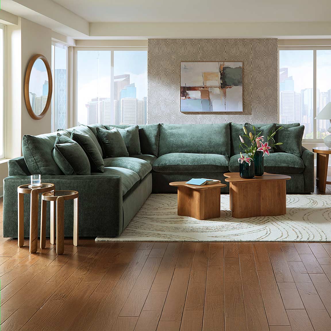 Jessel 3PC Sectional Sofa