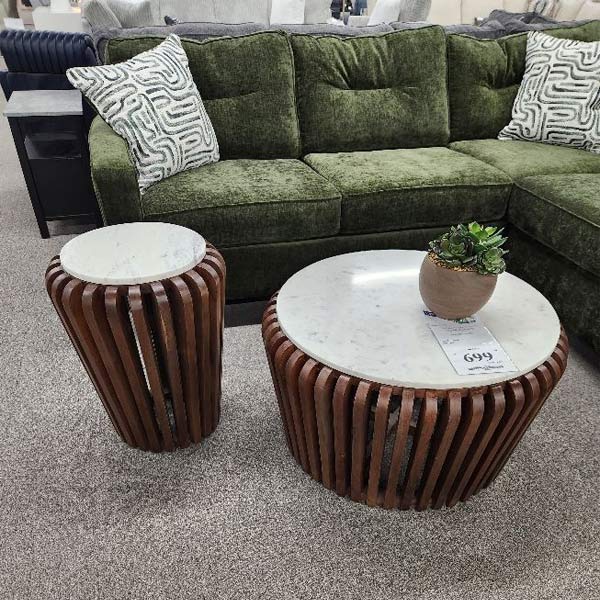 2pc Living Room Table Set 487