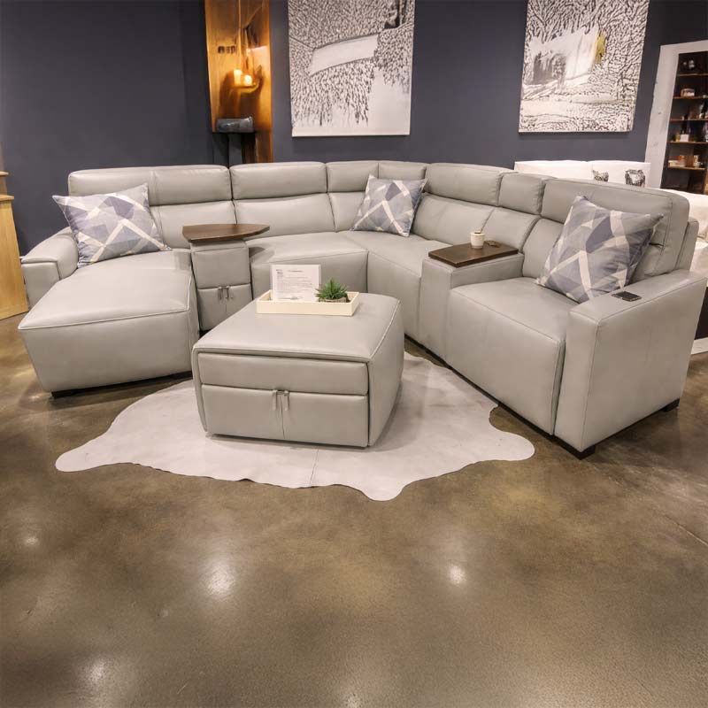 8pc Power Sectional 028