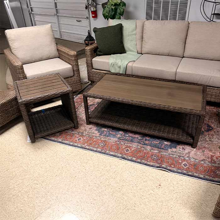 2pc Outdoor Table Set 403