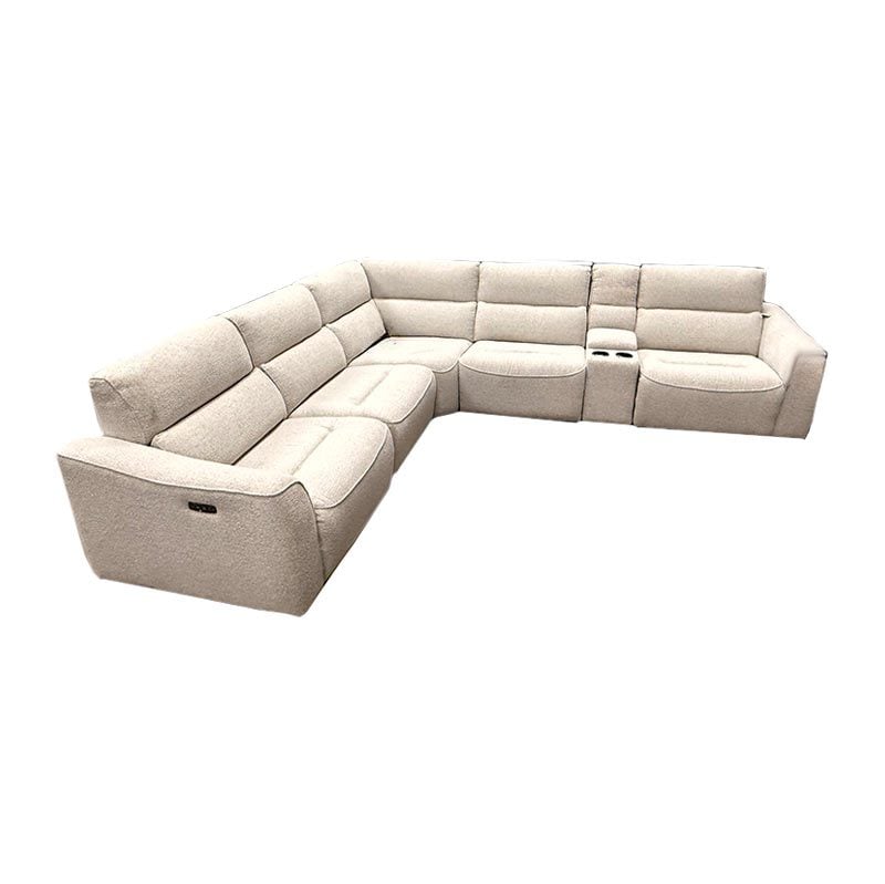 6pc Power Sectional 687