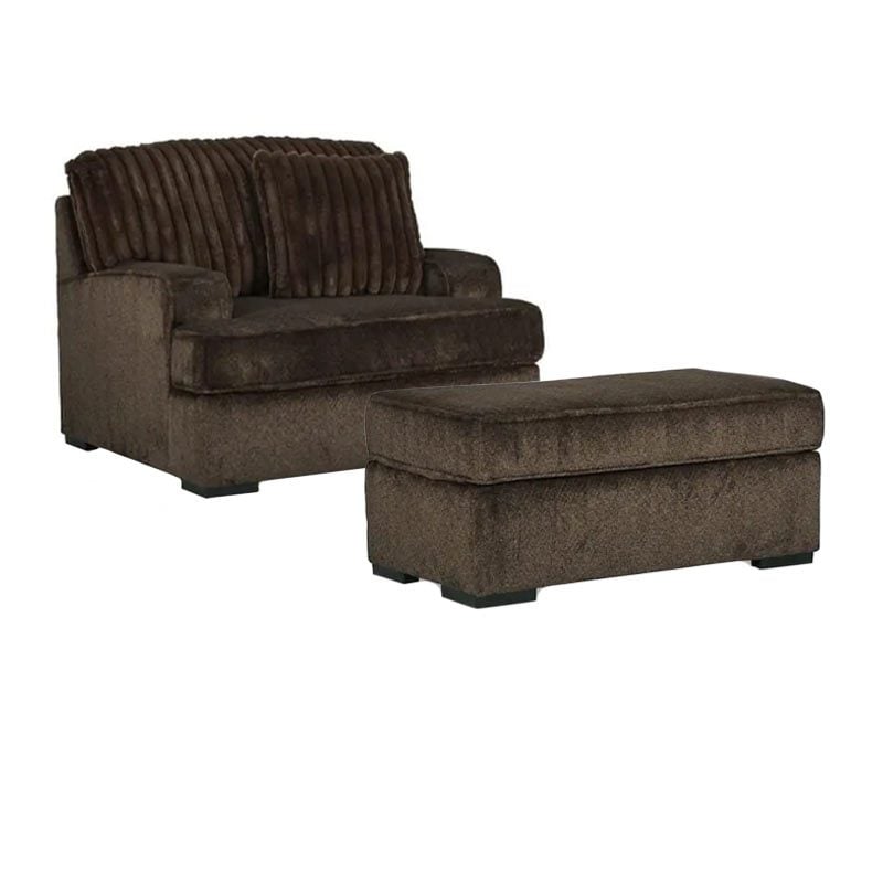 Moorly 2pc Chair & Ottoman Set